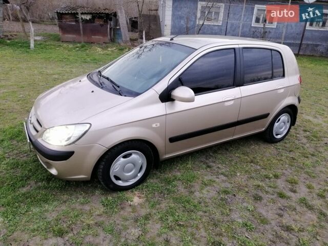 Бежевий Хендай Гетц, об'ємом двигуна 1.4 л та пробігом 187 тис. км за 4890 $, фото 1 на Automoto.ua