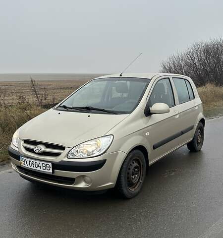 Бежевий Хендай Гетц, об'ємом двигуна 1.4 л та пробігом 167 тис. км за 4500 $, фото 1 на Automoto.ua
