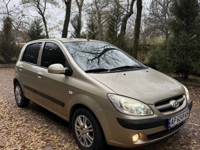 Бежевый Хендай Гетц, объемом двигателя 1.6 л и пробегом 220 тыс. км за 5600 $, фото 1 на Automoto.ua