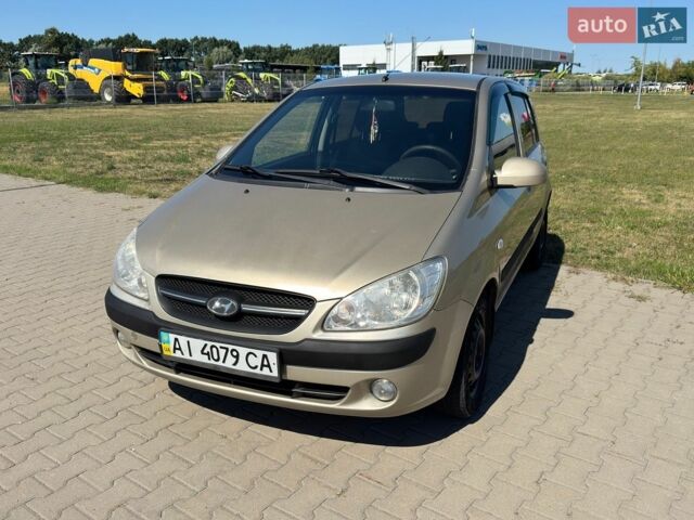 Бежевий Хендай Гетц, об'ємом двигуна 1.4 л та пробігом 363 тис. км за 3700 $, фото 1 на Automoto.ua