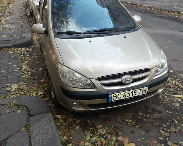Бежевий Хендай Гетц, об'ємом двигуна 1.4 л та пробігом 137 тис. км за 5600 $, фото 1 на Automoto.ua