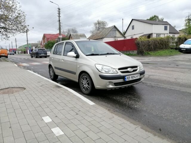 Бежевий Хендай Гетц, об'ємом двигуна 1.1 л та пробігом 172 тис. км за 3300 $, фото 1 на Automoto.ua