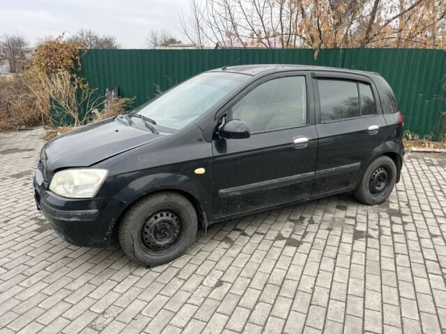 Чорний Хендай Гетц, об'ємом двигуна 1.4 л та пробігом 150 тис. км за 1124 $, фото 1 на Automoto.ua
