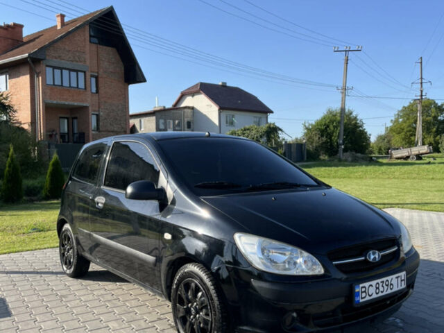 Чорний Хендай Гетц, об'ємом двигуна 1.1 л та пробігом 166 тис. км за 4700 $, фото 1 на Automoto.ua