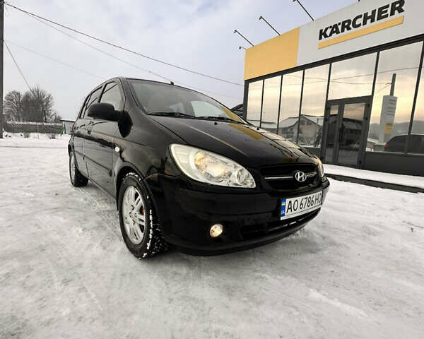 Чорний Хендай Гетц, об'ємом двигуна 1.4 л та пробігом 251 тис. км за 4100 $, фото 1 на Automoto.ua