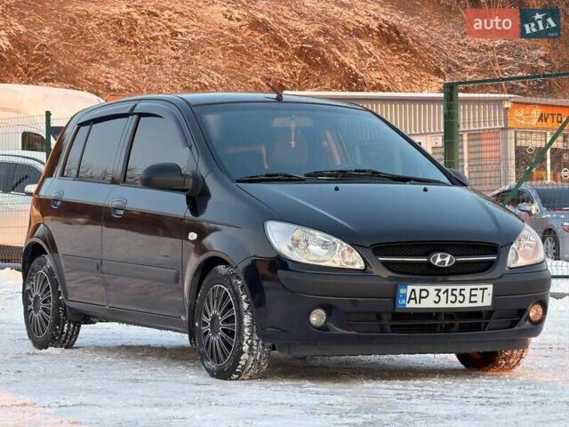 Чорний Хендай Гетц, об'ємом двигуна 1.4 л та пробігом 117 тис. км за 4550 $, фото 1 на Automoto.ua
