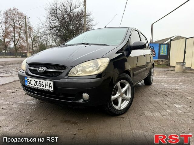 Черный Хендай Гетц, объемом двигателя 1.6 л и пробегом 167 тыс. км за 5500 $, фото 1 на Automoto.ua