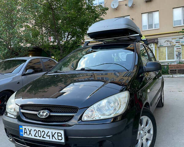 Чорний Хендай Гетц, об'ємом двигуна 1.1 л та пробігом 181 тис. км за 3400 $, фото 1 на Automoto.ua