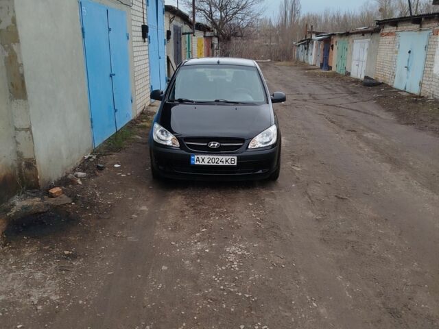 Черный Хендай Гетц, объемом двигателя 1.1 л и пробегом 187 тыс. км за 4300 $, фото 1 на Automoto.ua
