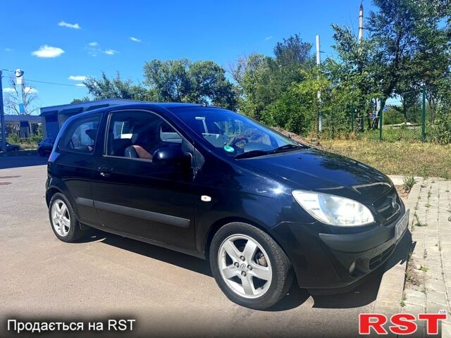 Чорний Хендай Гетц, об'ємом двигуна 1.6 л та пробігом 221 тис. км за 3800 $, фото 1 на Automoto.ua