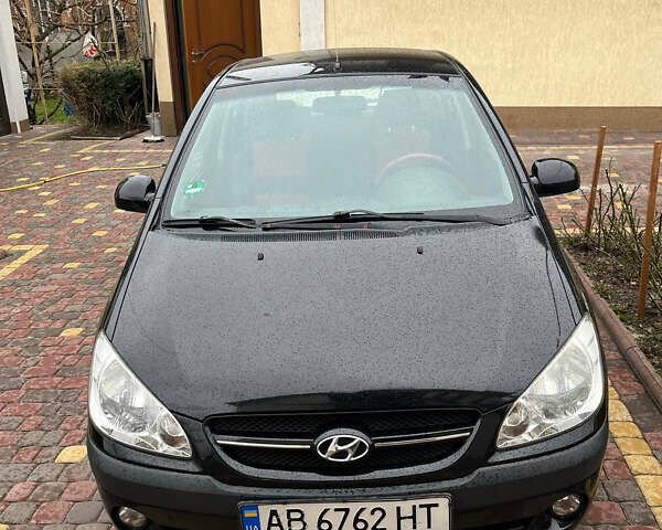 Черный Хендай Гетц, объемом двигателя 1.4 л и пробегом 210 тыс. км за 3900 $, фото 1 на Automoto.ua