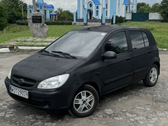 Черный Хендай Гетц, объемом двигателя 1.4 л и пробегом 170 тыс. км за 1899 $, фото 1 на Automoto.ua