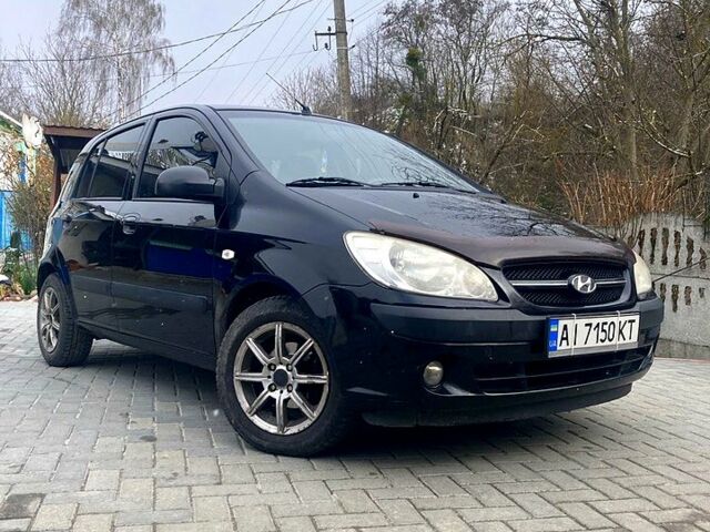 Чорний Хендай Гетц, об'ємом двигуна 1.4 л та пробігом 157 тис. км за 4200 $, фото 1 на Automoto.ua