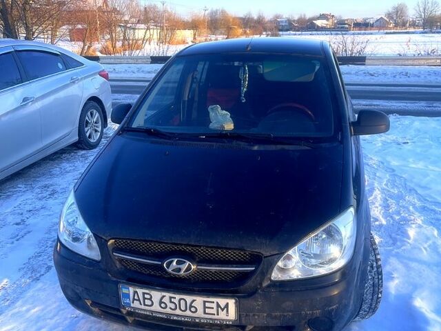 Чорний Хендай Гетц, об'ємом двигуна 1.1 л та пробігом 170 тис. км за 4000 $, фото 1 на Automoto.ua