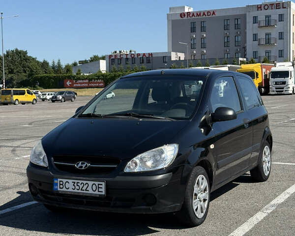 Черный Хендай Гетц, объемом двигателя 1.09 л и пробегом 225 тыс. км за 3600 $, фото 1 на Automoto.ua