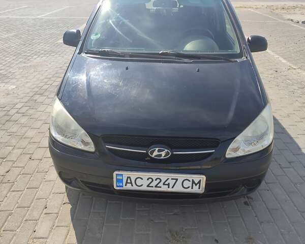 Чорний Хендай Гетц, об'ємом двигуна 0 л та пробігом 265 тис. км за 3839 $, фото 1 на Automoto.ua