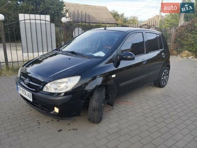 Чорний Хендай Гетц, об'ємом двигуна 1.4 л та пробігом 182 тис. км за 4500 $, фото 1 на Automoto.ua
