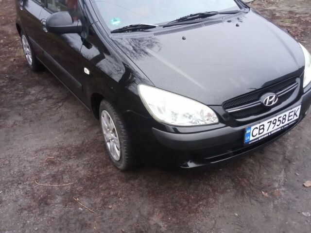 Чорний Хендай Гетц, об'ємом двигуна 1.1 л та пробігом 165 тис. км за 3999 $, фото 1 на Automoto.ua