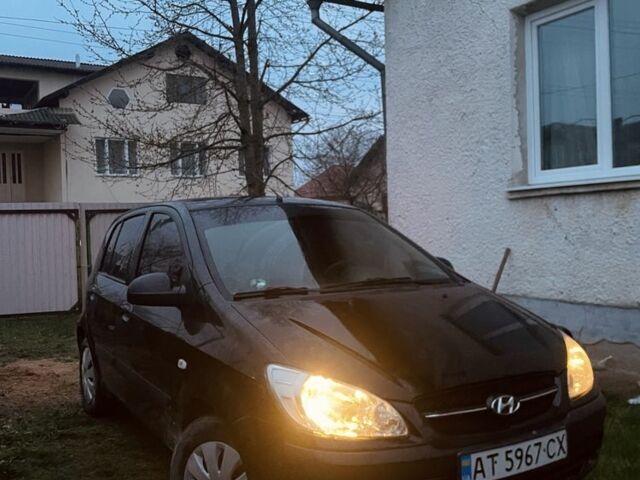 Черный Хендай Гетц, объемом двигателя 1.1 л и пробегом 190 тыс. км за 2800 $, фото 1 на Automoto.ua