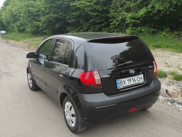 Чорний Хендай Гетц, об'ємом двигуна 1.4 л та пробігом 178 тис. км за 4500 $, фото 1 на Automoto.ua