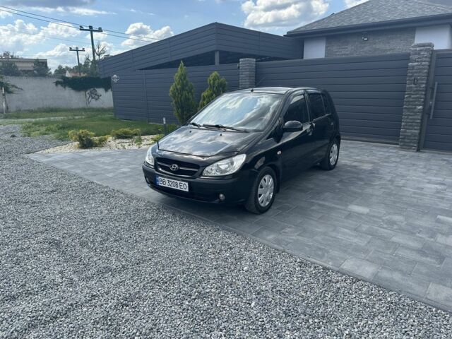 Черный Хендай Гетц, объемом двигателя 1.4 л и пробегом 173 тыс. км за 5500 $, фото 1 на Automoto.ua