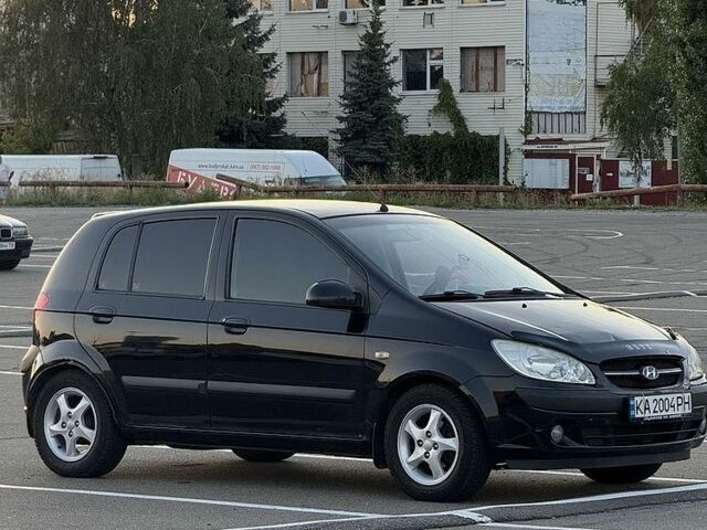 Черный Хендай Гетц, объемом двигателя 1.4 л и пробегом 164 тыс. км за 4003 $, фото 1 на Automoto.ua