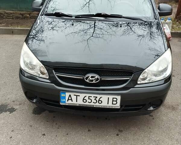 Чорний Хендай Гетц, об'ємом двигуна 1.1 л та пробігом 160 тис. км за 4200 $, фото 1 на Automoto.ua