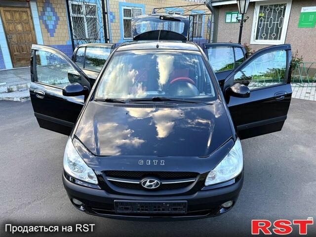 Чорний Хендай Гетц, об'ємом двигуна 1.6 л та пробігом 143 тис. км за 5900 $, фото 1 на Automoto.ua