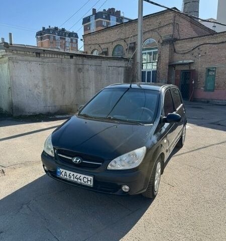 Черный Хендай Гетц, объемом двигателя 1.4 л и пробегом 225 тыс. км за 4100 $, фото 1 на Automoto.ua