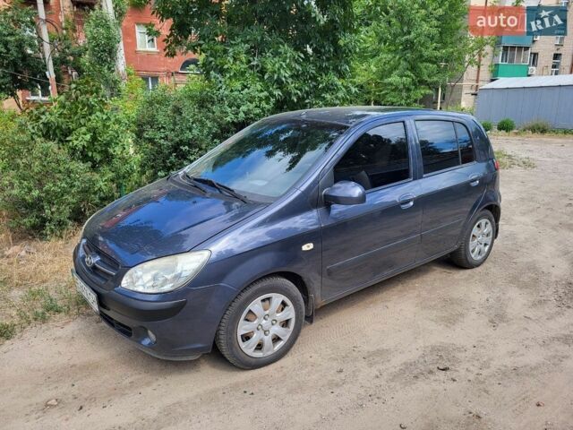 Чорний Хендай Гетц, об'ємом двигуна 1.4 л та пробігом 209 тис. км за 3900 $, фото 1 на Automoto.ua
