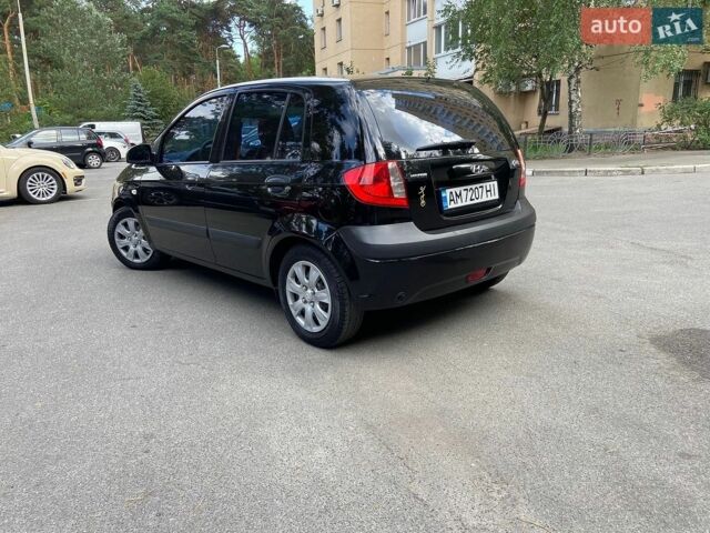 Чорний Хендай Гетц, об'ємом двигуна 1.1 л та пробігом 129 тис. км за 4500 $, фото 1 на Automoto.ua