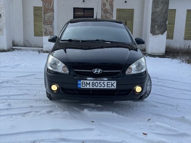 Черный Хендай Гетц, объемом двигателя 1.4 л и пробегом 155 тыс. км за 4000 $, фото 1 на Automoto.ua