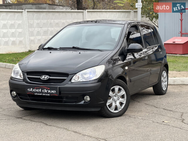 Чорний Хендай Гетц, об'ємом двигуна 1.4 л та пробігом 196 тис. км за 5599 $, фото 1 на Automoto.ua