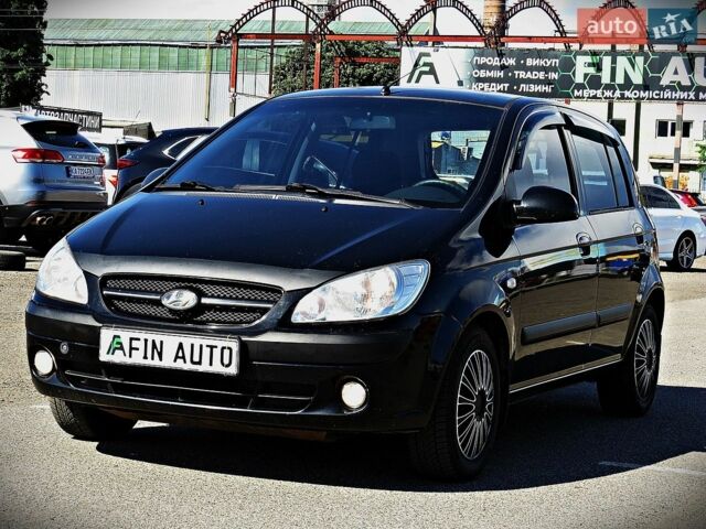 Чорний Хендай Гетц, об'ємом двигуна 1.4 л та пробігом 137 тис. км за 5700 $, фото 1 на Automoto.ua