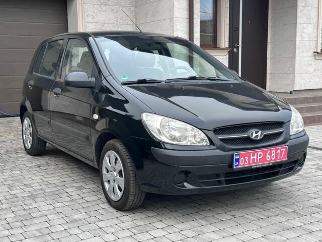 Чорний Хендай Гетц, об'ємом двигуна 1.1 л та пробігом 133 тис. км за 4499 $, фото 1 на Automoto.ua