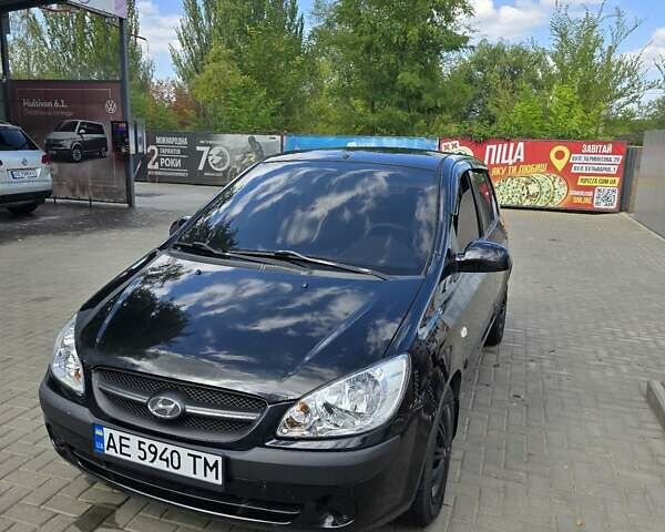 Чорний Хендай Гетц, об'ємом двигуна 1.1 л та пробігом 164 тис. км за 4650 $, фото 1 на Automoto.ua