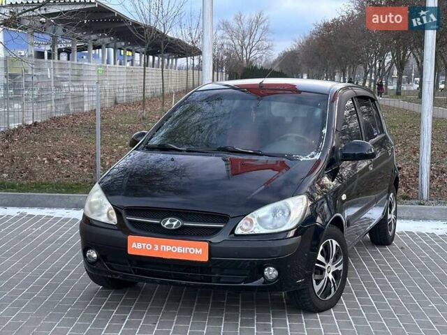 Черный Хендай Гетц, объемом двигателя 1.4 л и пробегом 76 тыс. км за 6900 $, фото 1 на Automoto.ua