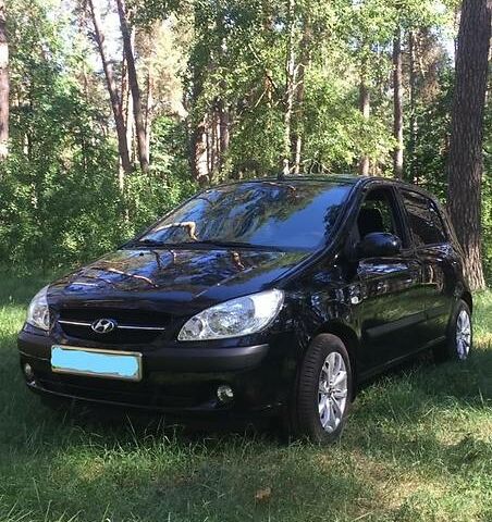 Чорний Хендай Гетц, об'ємом двигуна 1.4 л та пробігом 157 тис. км за 6300 $, фото 1 на Automoto.ua