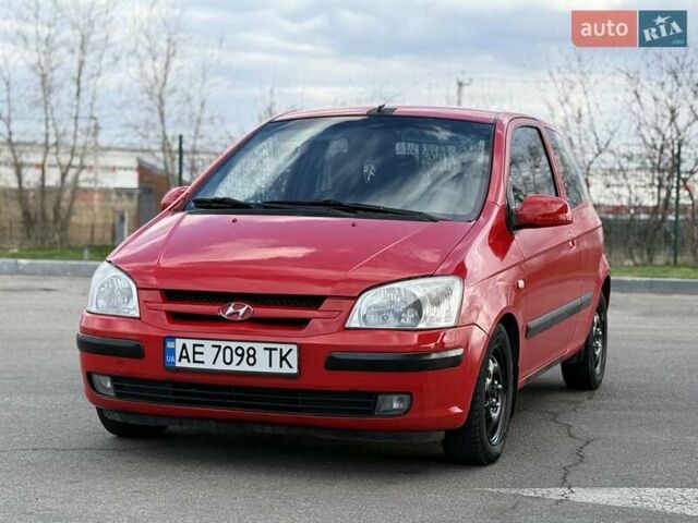 Красный Хендай Гетц, объемом двигателя 1.3 л и пробегом 299 тыс. км за 2799 $, фото 1 на Automoto.ua