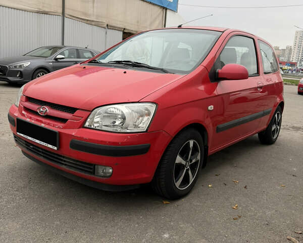Красный Хендай Гетц, объемом двигателя 1.34 л и пробегом 18 тыс. км за 5000 $, фото 1 на Automoto.ua