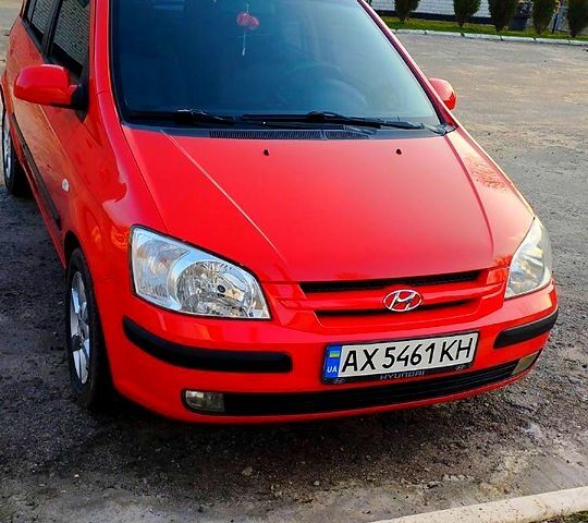 Червоний Хендай Гетц, об'ємом двигуна 1.6 л та пробігом 156 тис. км за 4100 $, фото 1 на Automoto.ua