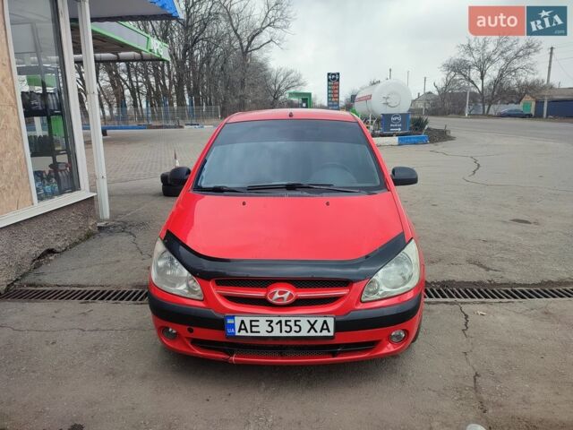 Червоний Хендай Гетц, об'ємом двигуна 1.4 л та пробігом 146 тис. км за 5200 $, фото 1 на Automoto.ua