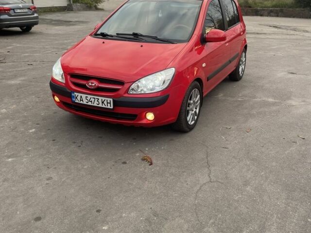 Червоний Хендай Гетц, об'ємом двигуна 1.4 л та пробігом 201 тис. км за 5000 $, фото 1 на Automoto.ua