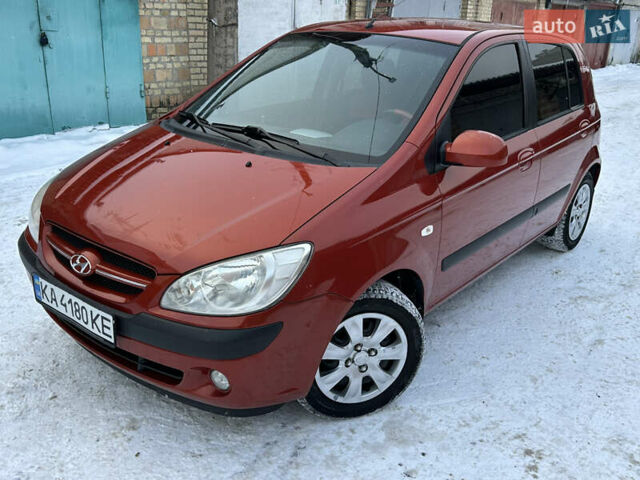 Красный Хендай Гетц, объемом двигателя 1.4 л и пробегом 168 тыс. км за 5800 $, фото 1 на Automoto.ua