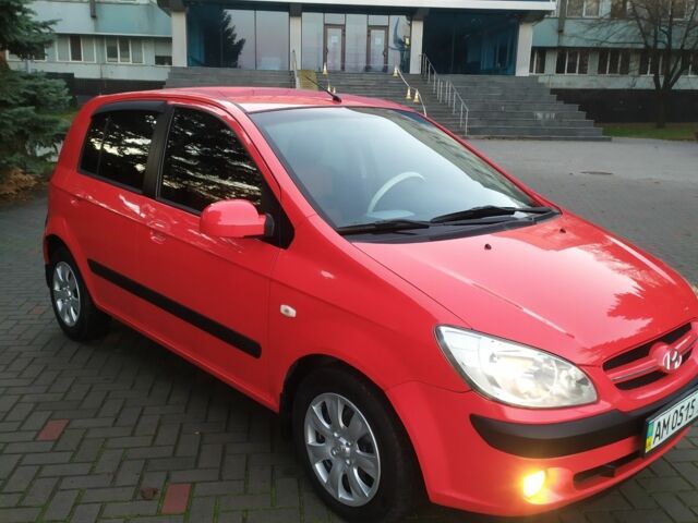 Красный Хендай Гетц, объемом двигателя 0 л и пробегом 168 тыс. км за 5500 $, фото 1 на Automoto.ua