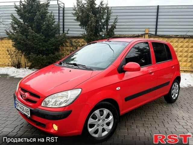 Красный Хендай Гетц, объемом двигателя 1.4 л и пробегом 21000 тыс. км за 5500 $, фото 1 на Automoto.ua
