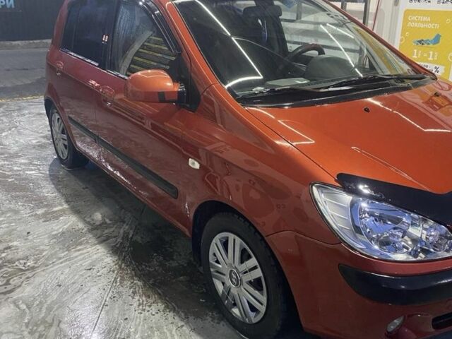 Червоний Хендай Гетц, об'ємом двигуна 1.4 л та пробігом 152 тис. км за 4200 $, фото 1 на Automoto.ua