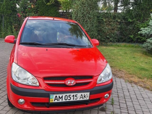 Червоний Хендай Гетц, об'ємом двигуна 1.4 л та пробігом 267 тис. км за 4100 $, фото 1 на Automoto.ua
