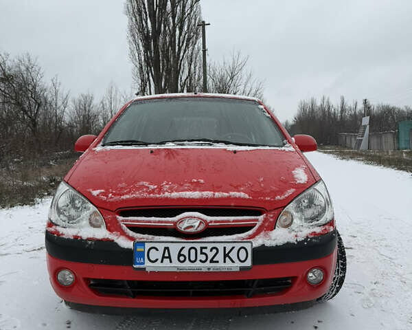 Красный Хендай Гетц, объемом двигателя 1.4 л и пробегом 17 тыс. км за 6800 $, фото 1 на Automoto.ua