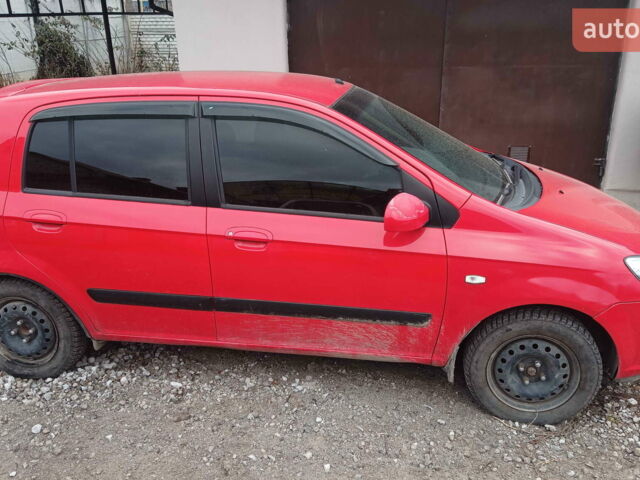 Червоний Хендай Гетц, об'ємом двигуна 1.6 л та пробігом 162 тис. км за 5000 $, фото 1 на Automoto.ua